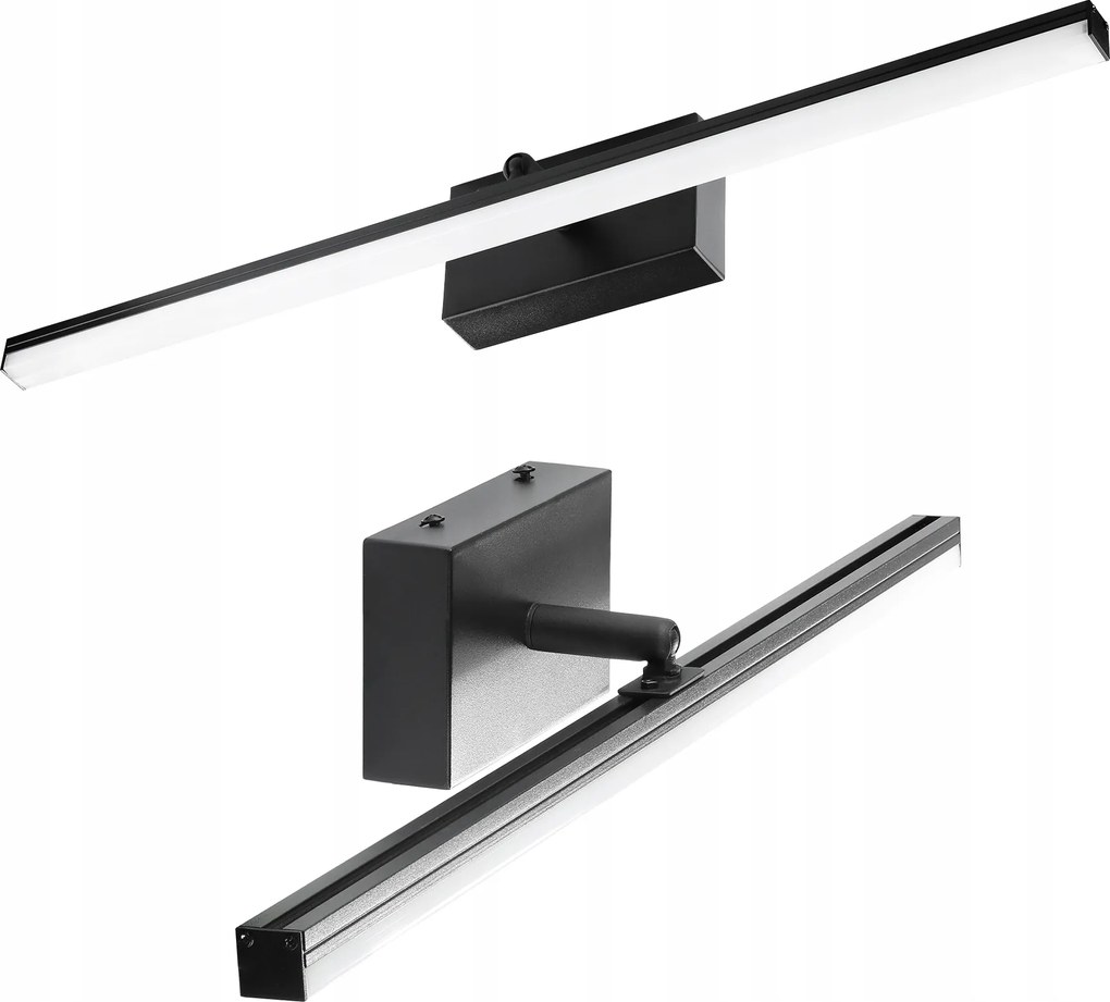 Fürdőszobai Fali Lámpa Led Tükör Kép Szekrény 50cm 12W Állítható