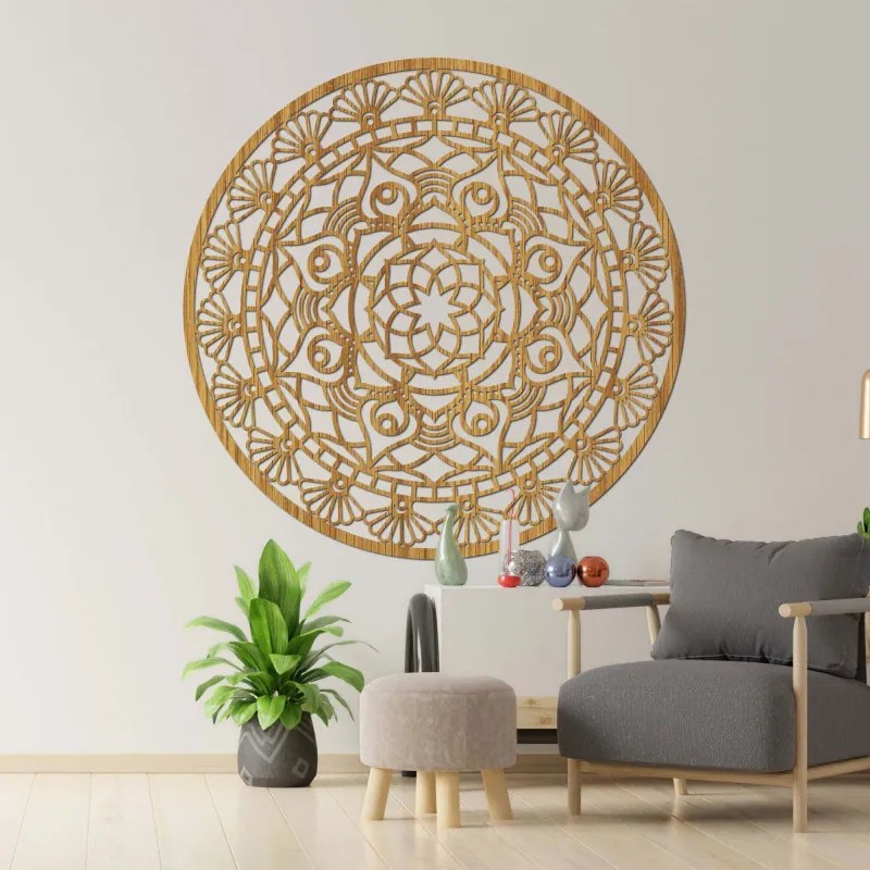 Faragott modern mandala, az élet virága | ZIBEZI