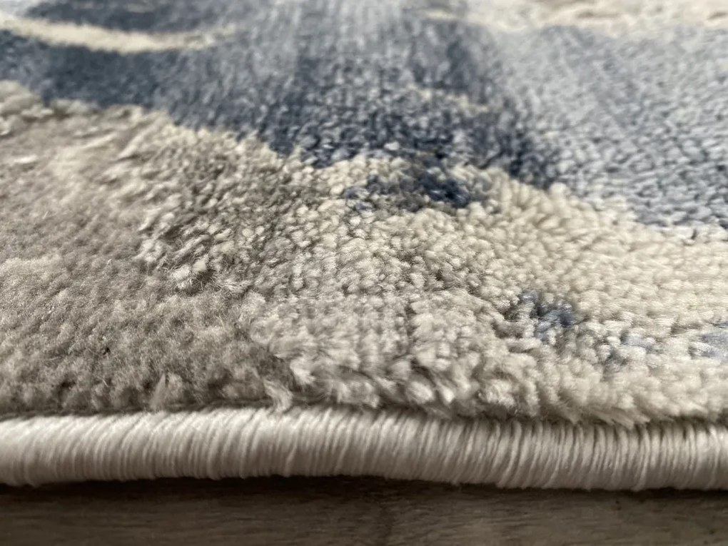 Veston 51266 kék modern szőnyeg 60x110 cm