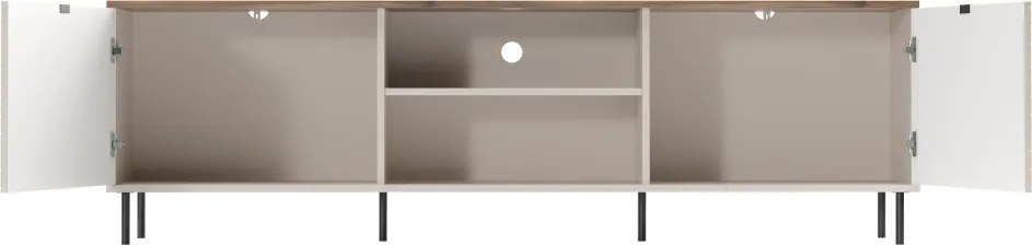 TV asztal, kasmír/castello tölgy, EYCO 2D/180