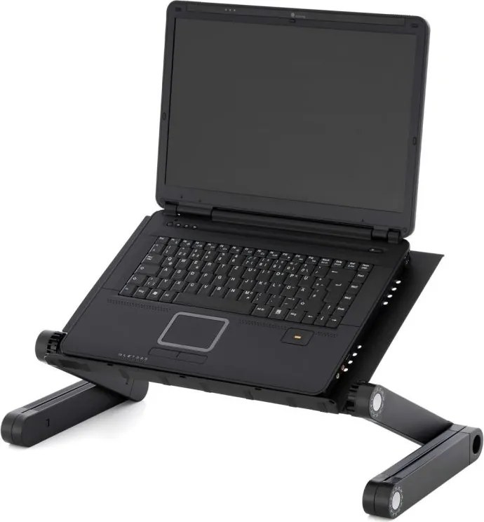 GARTHEN Laptopasztal PC polc 42 x 28 cm