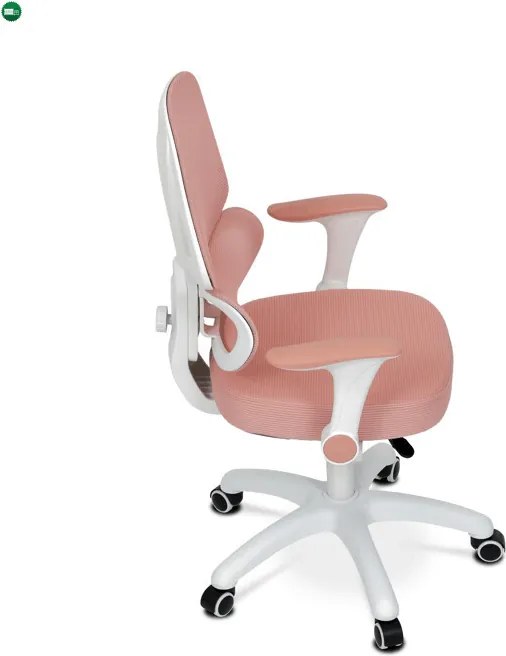 Gyerek Forgószék, Magasságállítás, Rózsaszín Hálós. KA-K1063 PINK