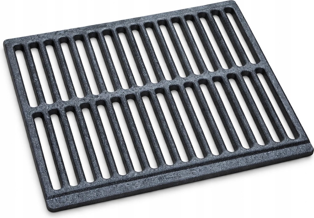 Öntöttvas grillrács és kandalló 27,5×33,8 cm
