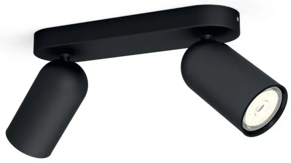 Philips 50582/30/PN - Spotlámpa MYLIVING PONGEE 2xGU10/5,5W/230V