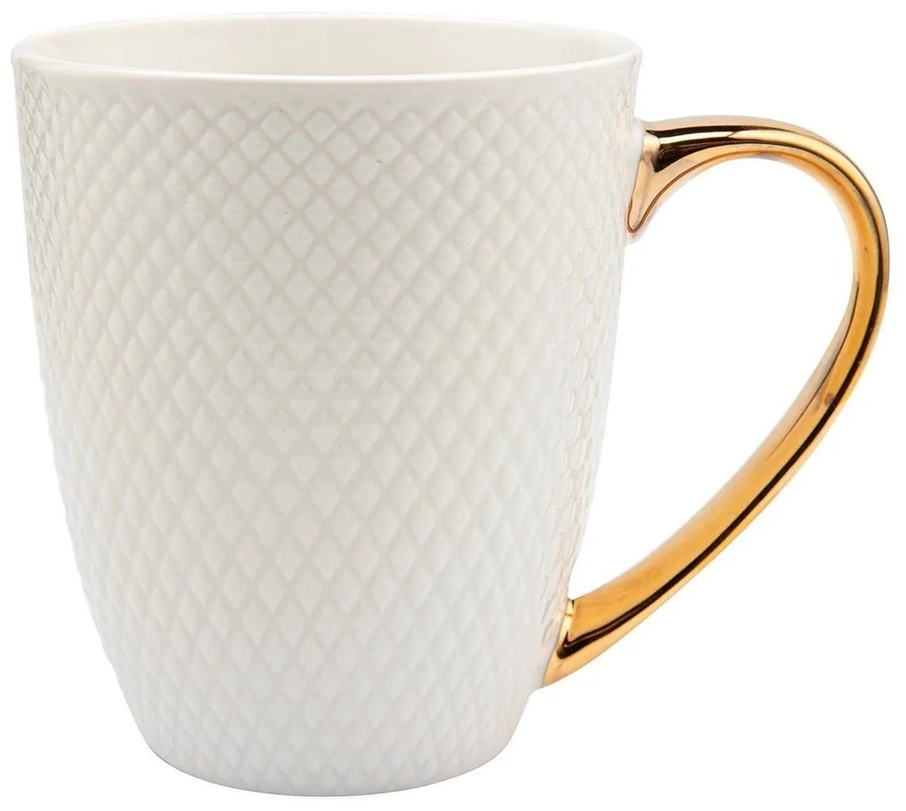 Florina Porcelán bögre ajándékdobozban Romby, 400ml