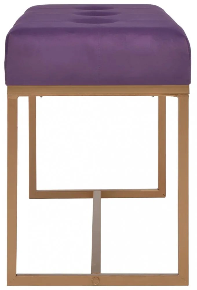 lila bársonypad 80 cm