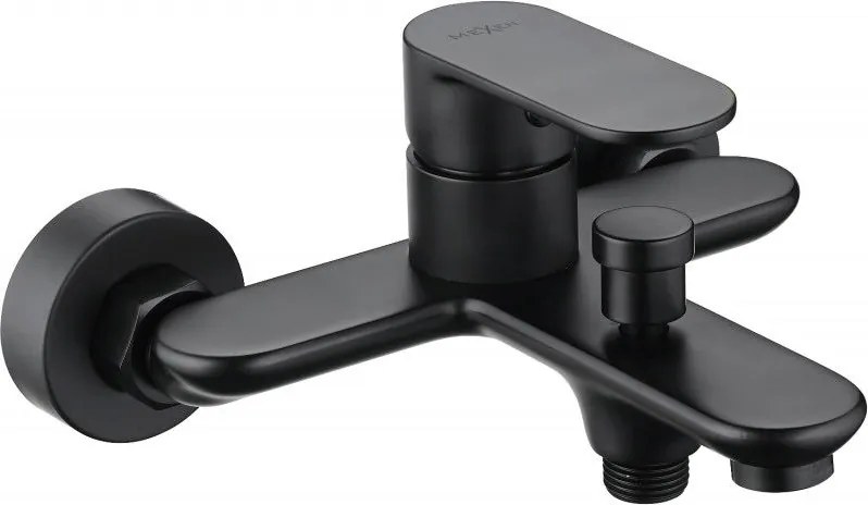 Mexen Milo fürdőszobai csaptelep, fekete - 71330-70