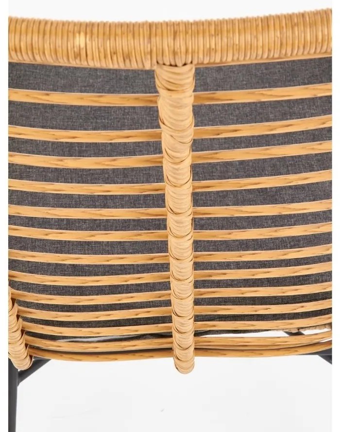 Ikaro kerti szék, rattan