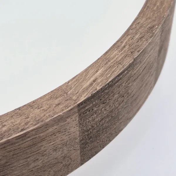 Brilagi - LED mennyezeti lámpa CARVALHO SLIM 2xE27/60W/230V tölgy-dió, Ø37 cm