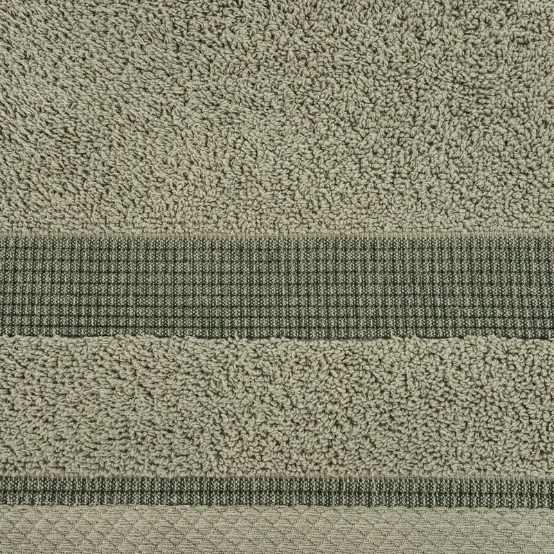 Törölköző 50x90 Rodosz olivazöld 10 frottír 500g/m2