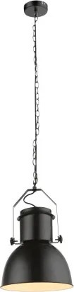 Globo 15283 Függeszték metál fekete,D:265, H:1200, exkl. 1xE27 40W 230V