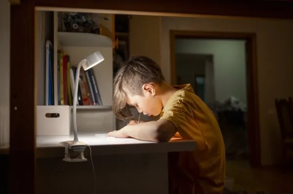 Osram - LED, fényerőszabályozható csíptetős asztali lámpa OFFICE LINE LED/4,8W/230V fehér