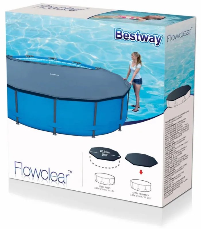 Bestway Flowclear medencetakaró 305 cm