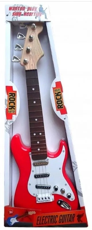 Mini rock gitár gyerekeknek - Electric Guitar Piros: piros