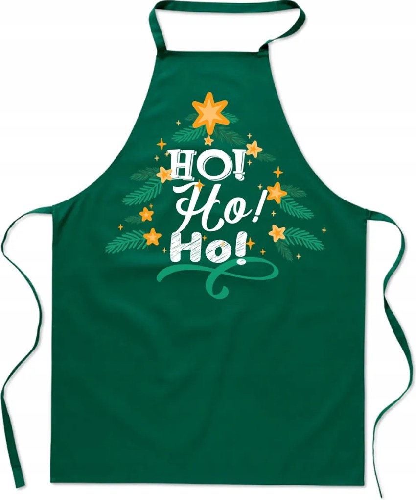 Konyhai Kötény Karácsonyi Nyomtatással Ho Ho Női karácsonyfa Férfi karácsony