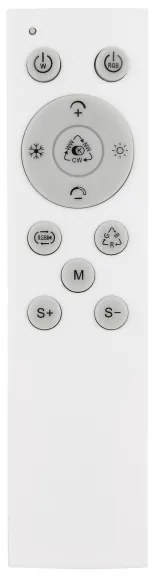 Globo 41390-21 - MORGAN LED RGBW mennyezeti lámpa, 21W, távirányítóval