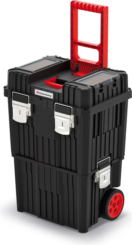 Gurulós szerszámosláda 3az1ben Kistenberg Khvwm fém csatokkal