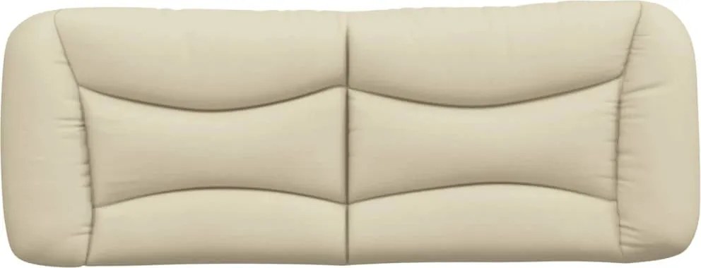 krémszínű szövet fejtámla párna Hvar 140 cm