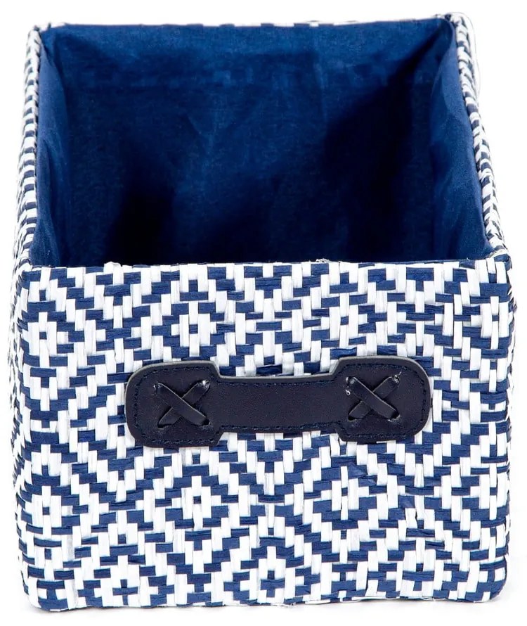 Fürdőszobai textil tárolókosár 23,5x16x12 cm Enzo – Compactor