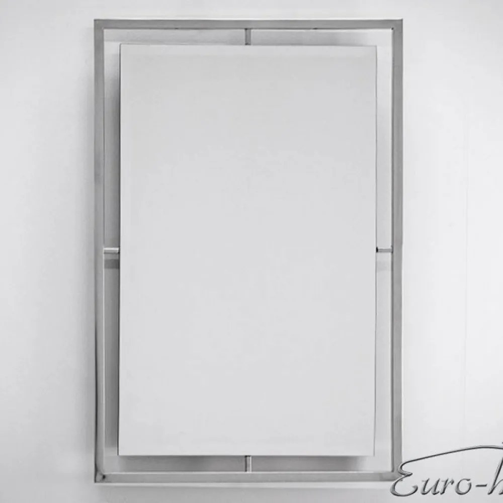 LW6853 Mathilda falitükör ezüst színben 60x90cm