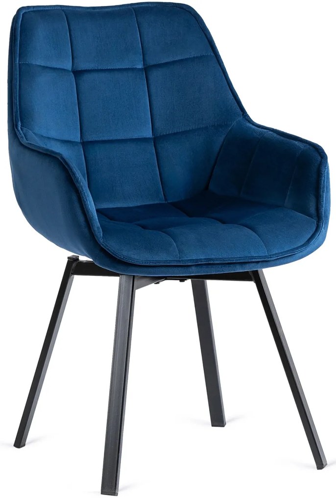 Forgó Étkezőszék Sötétkék Színben. LUNA