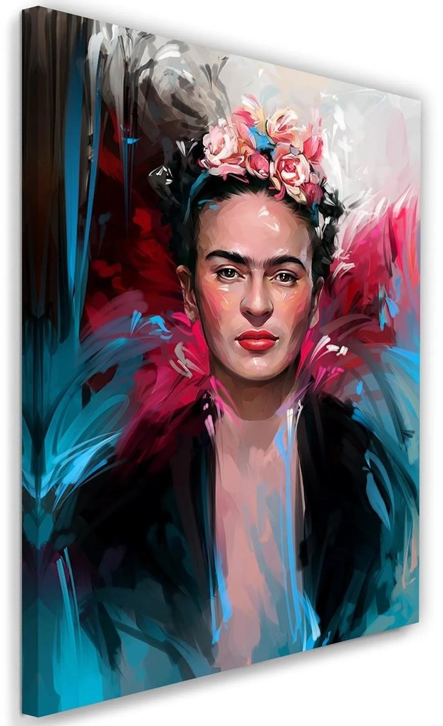 Gario Vászonkép Frida Kahlo - Dmitry Belov Méret: 40 x 60 cm, Kivitelezés: Panelkép