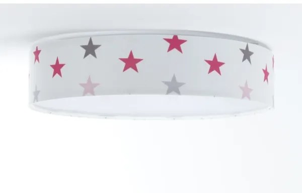 GALAXY KIDS LED/24W/230V dimmelhető csillagos lámpa fehér/rózsaszín/szürke +DO
