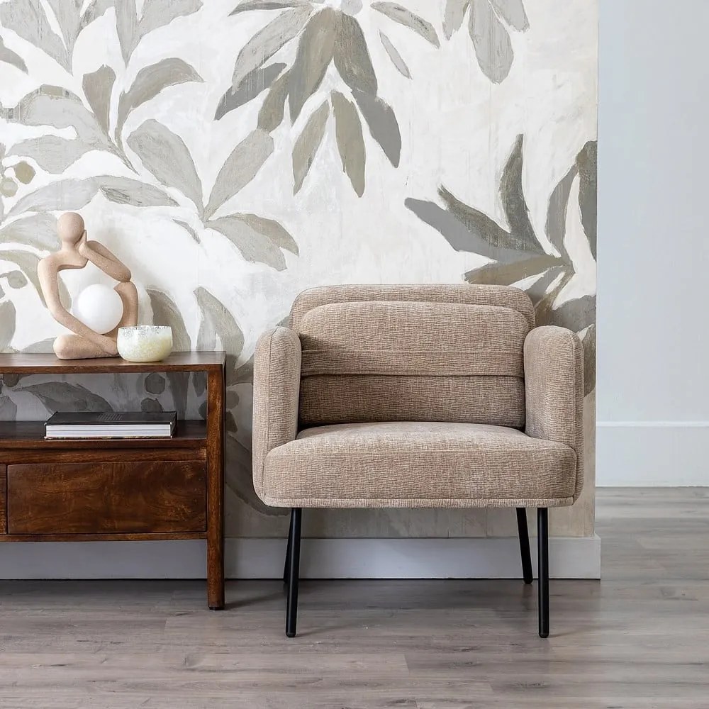 Zöld zsenília fotel Bind – Ixia