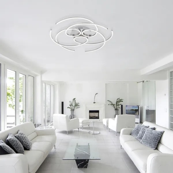 Paul Neuhaus 8165-55 - LED Szabályozható mennyezeti lámpa DANILO 3xLED/12W/230V