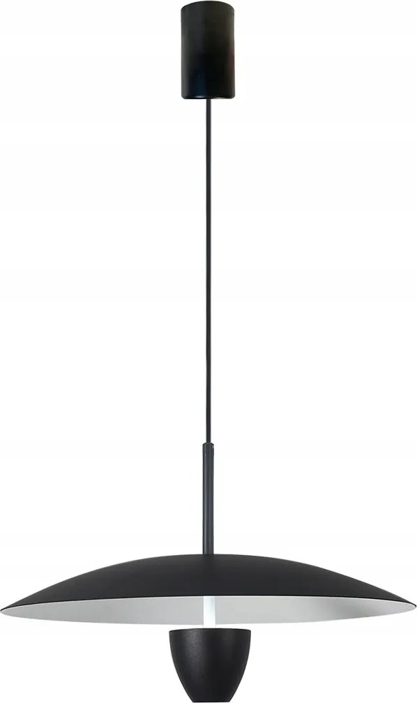 Függőlámpa Ufo S fekete Led Cct ideális étkezőbe asztal fölé 30cm