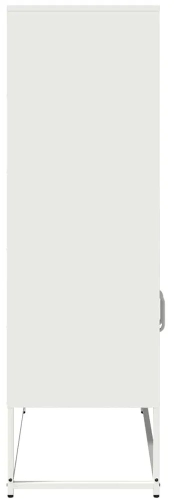 Magastábla Fehér 68x39x123 cm Acél