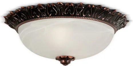 BRILAGI - Mennyezeti lámpatest FRESCO 2xE27/40W/230V átm. 30 cm bronz