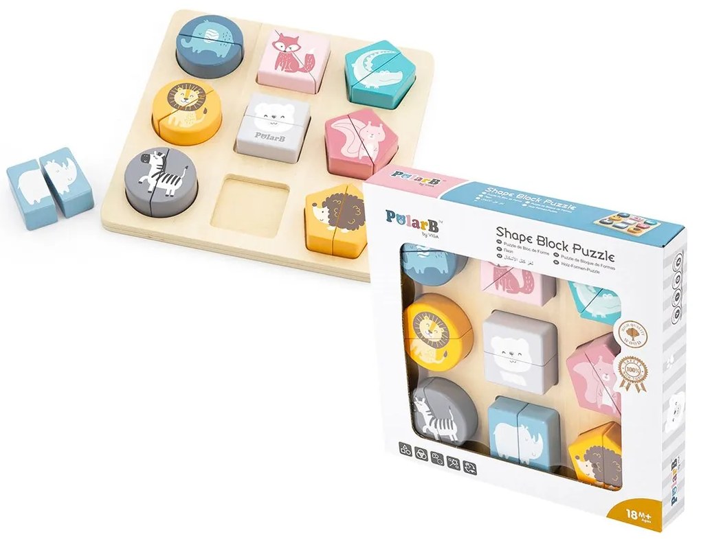 Fa puzzle Viga Zoo