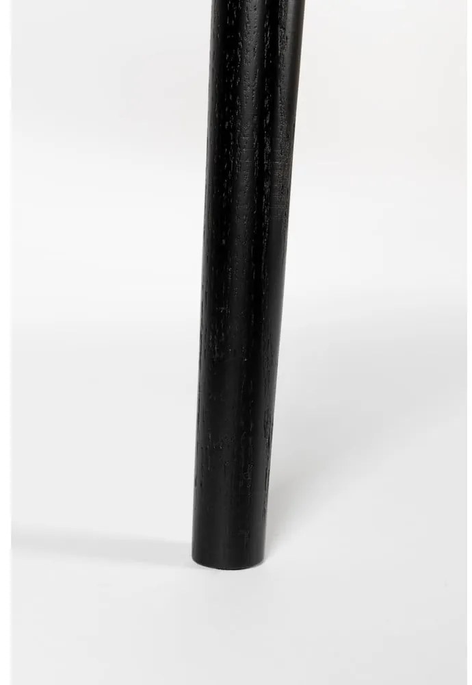 Étkezőasztal tölgyfa dekorral 90x180 cm Fabio – White Label