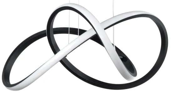 ONLI - LED Csillár zsinóron DAFNE LED/30W/230W 4000K fekete