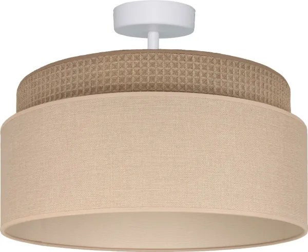 Brilagi - PADOVA felületre szerelhető csillár 1xE27/60W/230V, Ø 40 cm, bézs