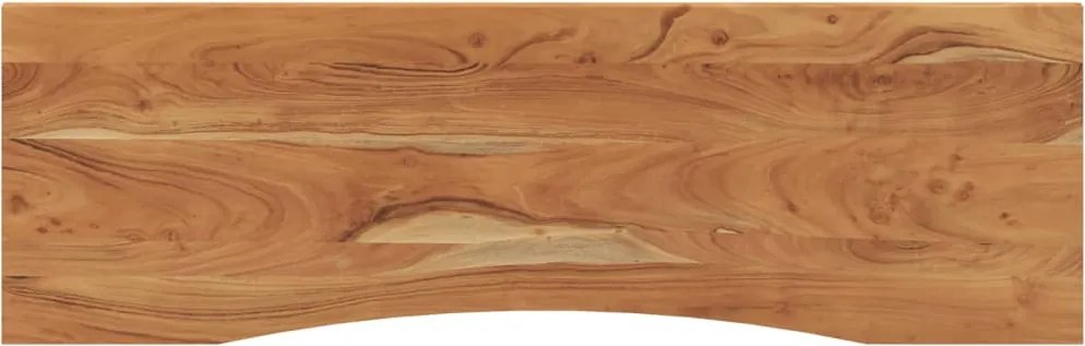 vidaXL tömör akácfa téglalap alakú asztallap 160 x 50 x 2,5 cm