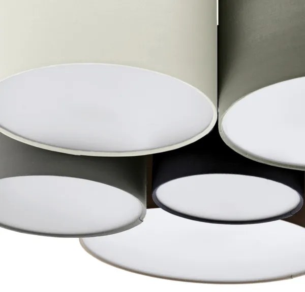 Eglo 97838 - Mennyezeti lámpa PASTORE 6xE27/40W/230V