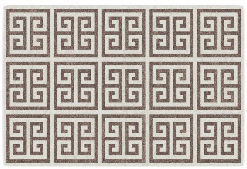 többszínű bel/kültéri csúszásgátló rövidszálú szőnyeg 120x180cm