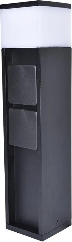 LUTEC 7202201012 MAINS Modern Kültéri Állólámpa Fekete LED IP44