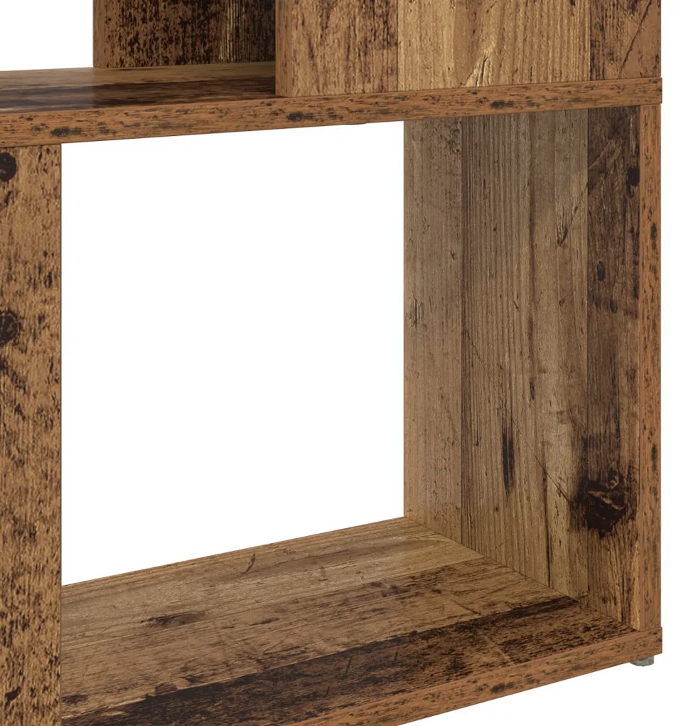 Szórakoztató Központ Öreg fa Szerelt fa 60 x 24 x 94 cm Tárolás