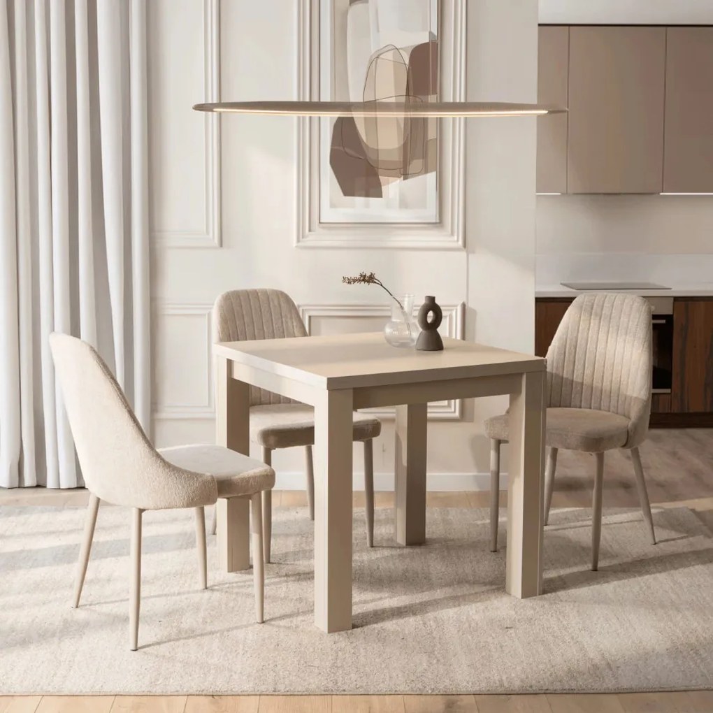 MAX bővíthető étkezőasztal 80-160 cm macadamia dió