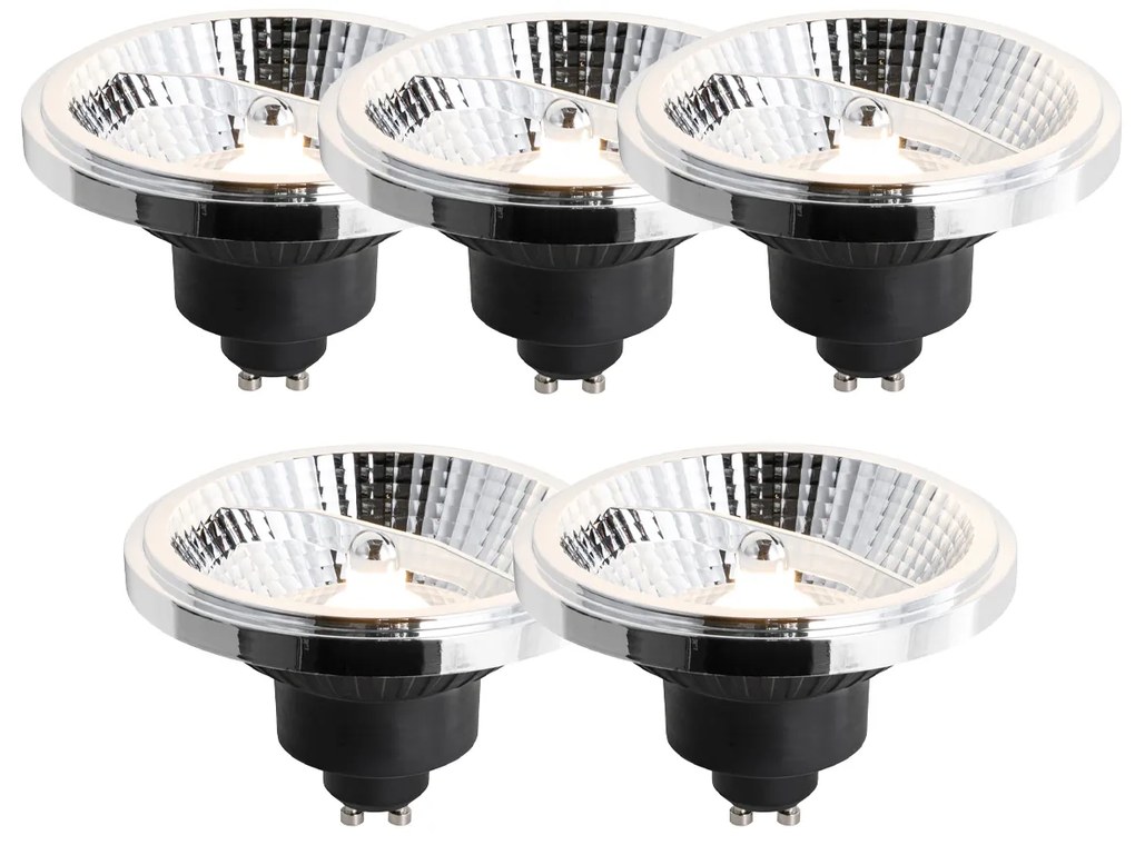 5 darabos GU10 dimmelhető LED izzó készlet 111mm 10.5W 770lm 2700K