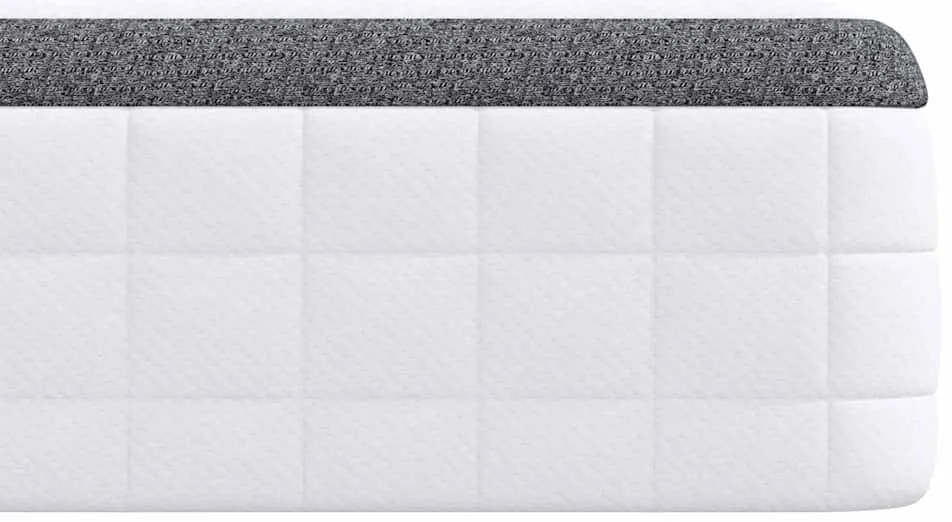 Matrac 2 pcs Fehér és Szürke 60 x 200 cm Bonell Rugó