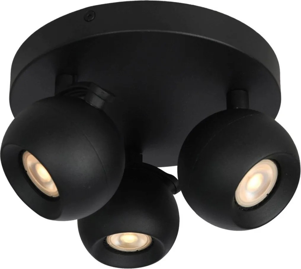 Italux Lafin SPL-45379-3R-BK Spotlámpa 3x10W/GU10 IP20