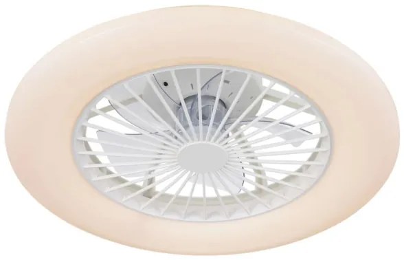 Lucci Air 513200 - LED Dimmelhető lámpa ventilátorral OSLO LED/20W/230V fehér + távirányító