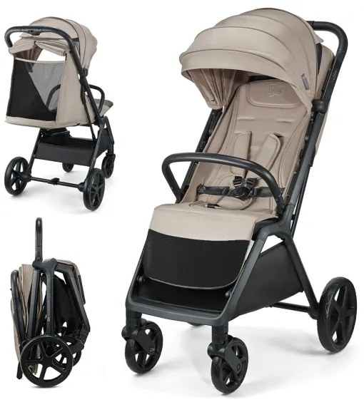 KINDERKRAFT - Babakocsi LOOM bézs