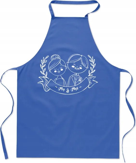 Konyhai Kötény Mr And Ms Ajándék Neki Divatos Nyomtatás