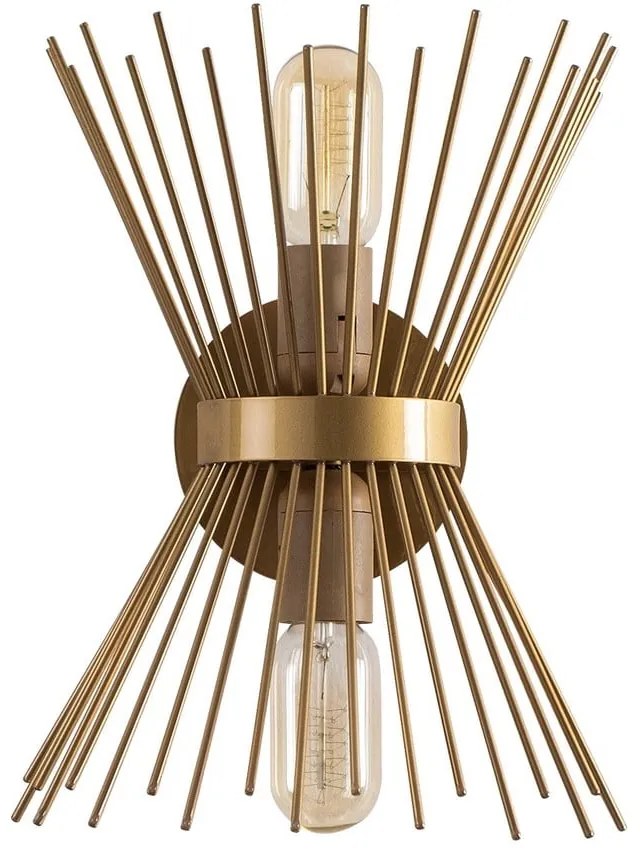 Aranyszínű fali lámpa Kirpi – Opviq lights