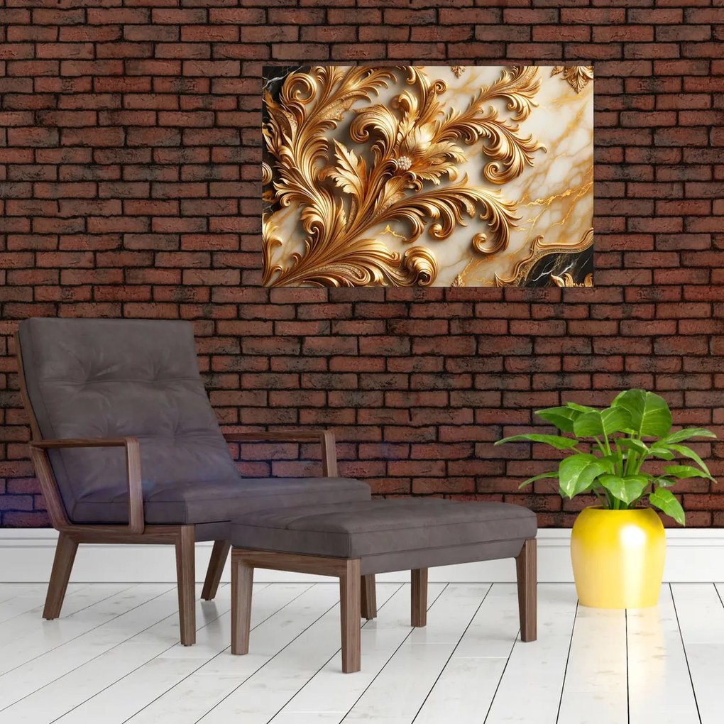 Kép - Márvány arannyal (90x60 cm)